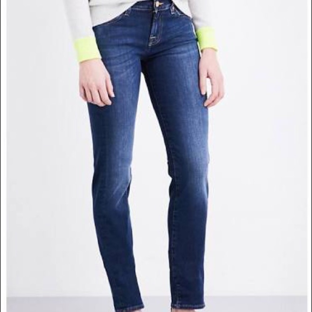 7 FOR ALL MANKIND ROXANNE STRETCH JEANS SZ 30 - Picture 1 of 8
